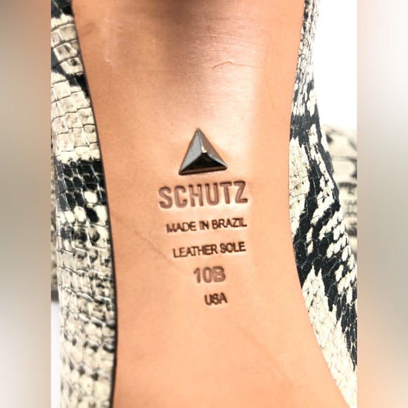 Schutz snake high boots size 10 - Picture 9 of 12